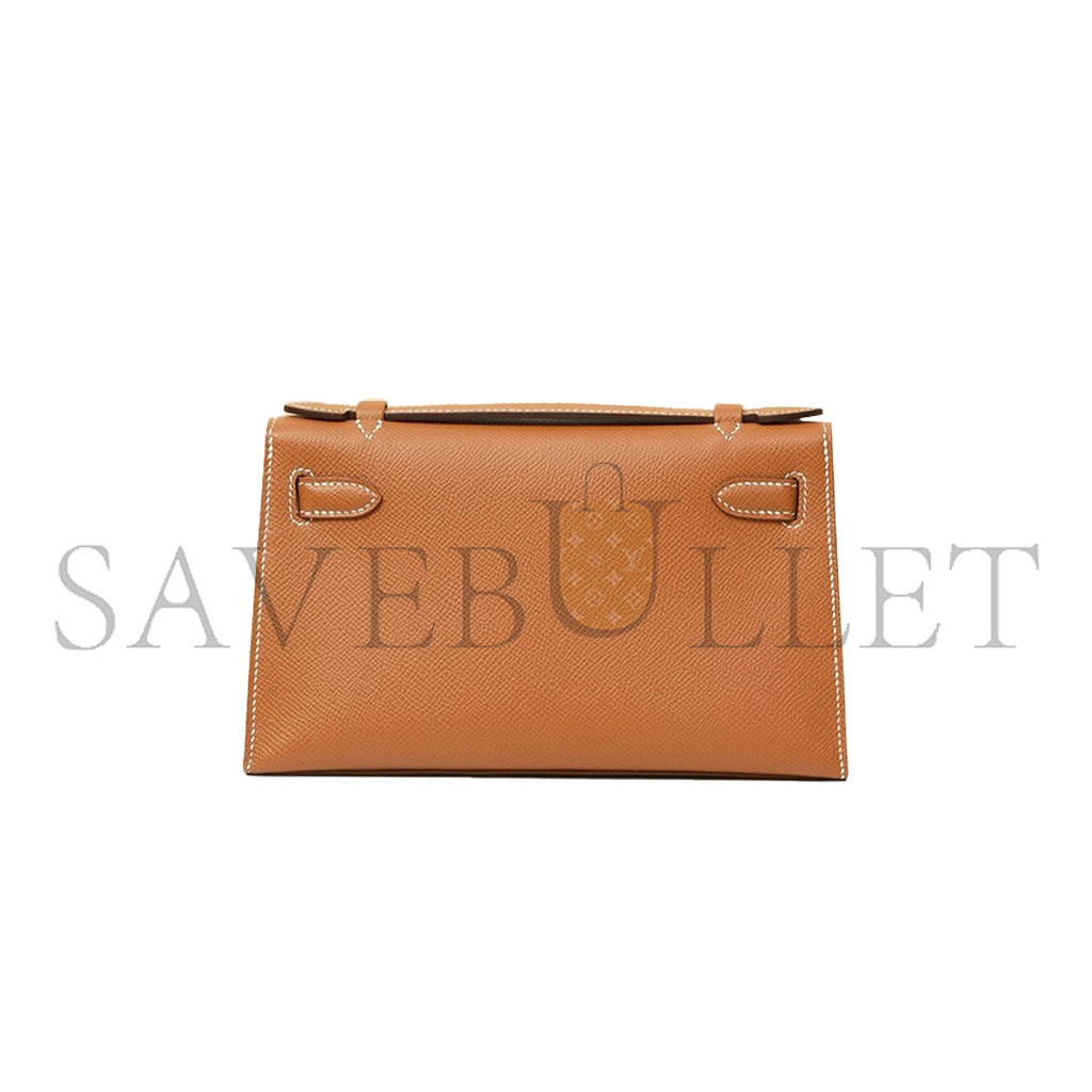 HERMES MINI KELLY BAG, EPSOM 22 (22*14*7cm)